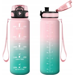Outlet Vikastar sportowa butelka na wodę bidon 1000 ml szczelna bidon