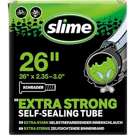 Slime 30096 Dętka rowerowa z uszczelniaczem zawór Schradera 26 x 2,35-3,0