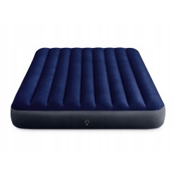 Outlet Materac dwuosobowy Intex 203 x 152 x 25 cm niebieski OPIS