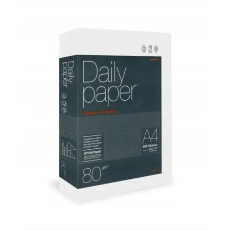 Outlet Papier DAILY PAPER 500 arkuszy format A4 gramatura 80 g/m² biały