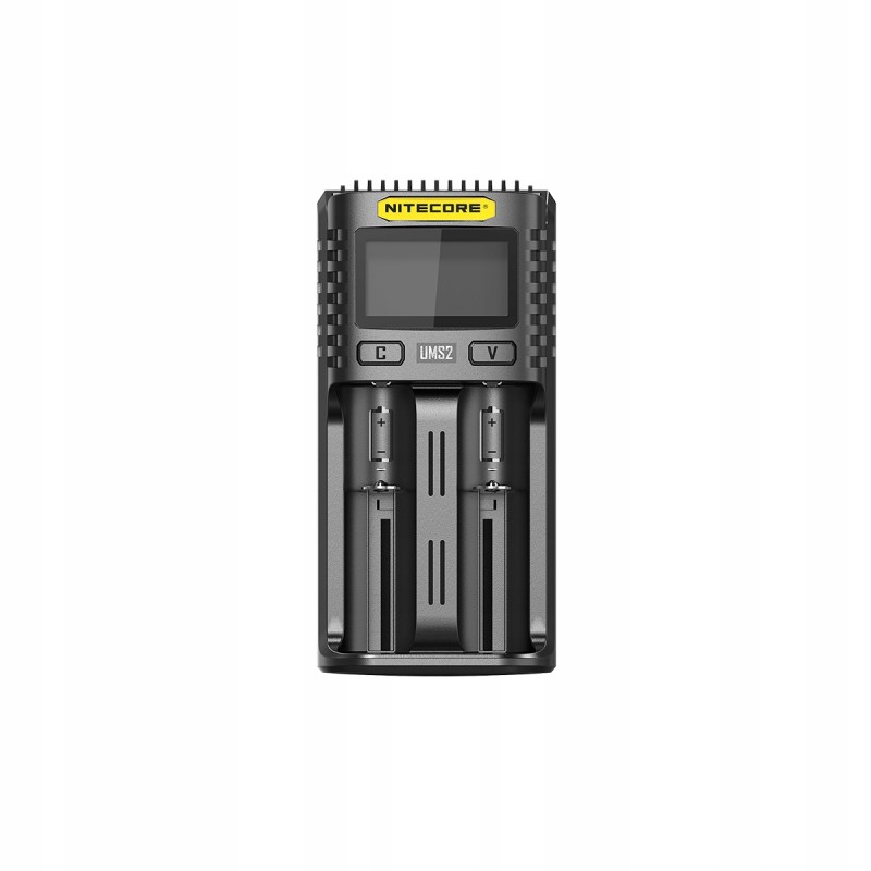 Ładowarka Nitecore UMS2 Micro-USB 3A 2xAA, AAA 18650 21700 CR123 1E+2 Wolty