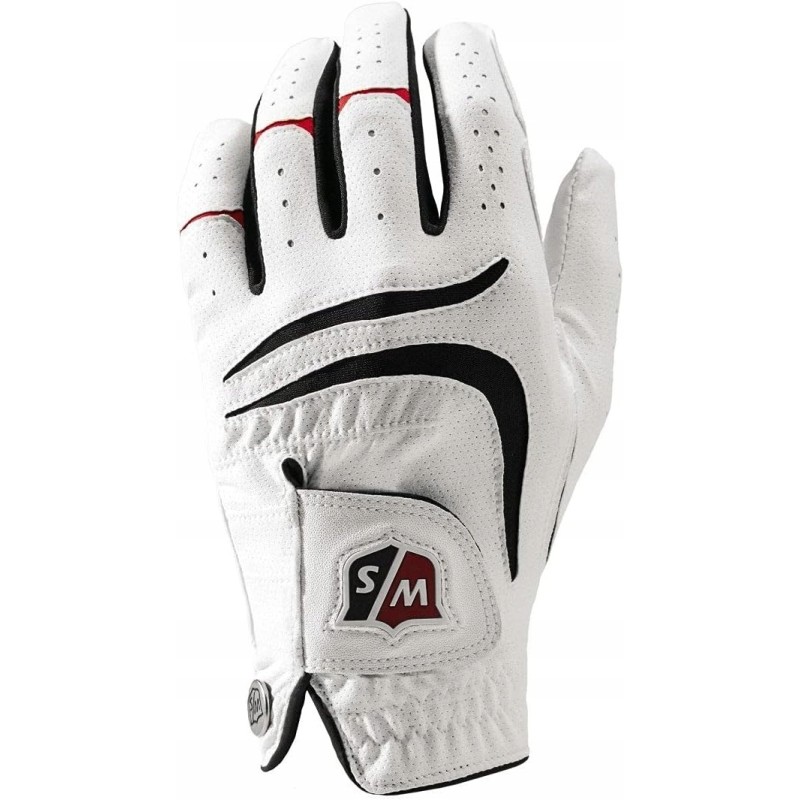 Outlet Rękawicza prawa Wilson Mens Grip Plus Golf Glove M-L biała Outlet Rękawicza prawa Wilson Mens Grip Plus Golf Glove M-L biała