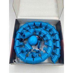 Outlet Hula hop z wypustkami K-MART niebieskie 130cm OPIS