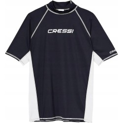 Cressi Rash Guard Koszulka treningowa krótki rękaw rozmiar L czarny