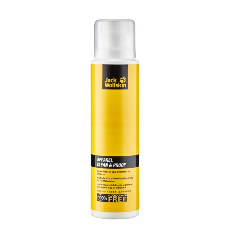 Outlet Środek czyszczący płyn Jack Wolfskin Apparel Clean &Proof 300ml OPIS