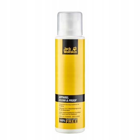 Outlet Środek czyszczący płyn Jack Wolfskin Apparel Clean &Proof 300ml OPIS