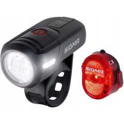 Outlet Oświetlenie rowerowe Sigma Sport Aura 45 Nugget II 45 lm bateria