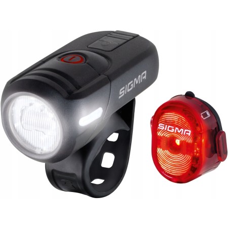 Outlet Oświetlenie rowerowe Sigma Sport Aura 45 Nugget II 45 lm bateria