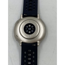 USZKODZONY Smartwatch Amazfit Active 2 Round czarny skórzany pasek OPIS