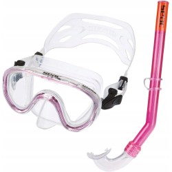 MASKA Z FAJKĄ DO NURKOWANIA SNORKELINGU DLA DZIECI 3-8 LAT SEAC SET MARINA