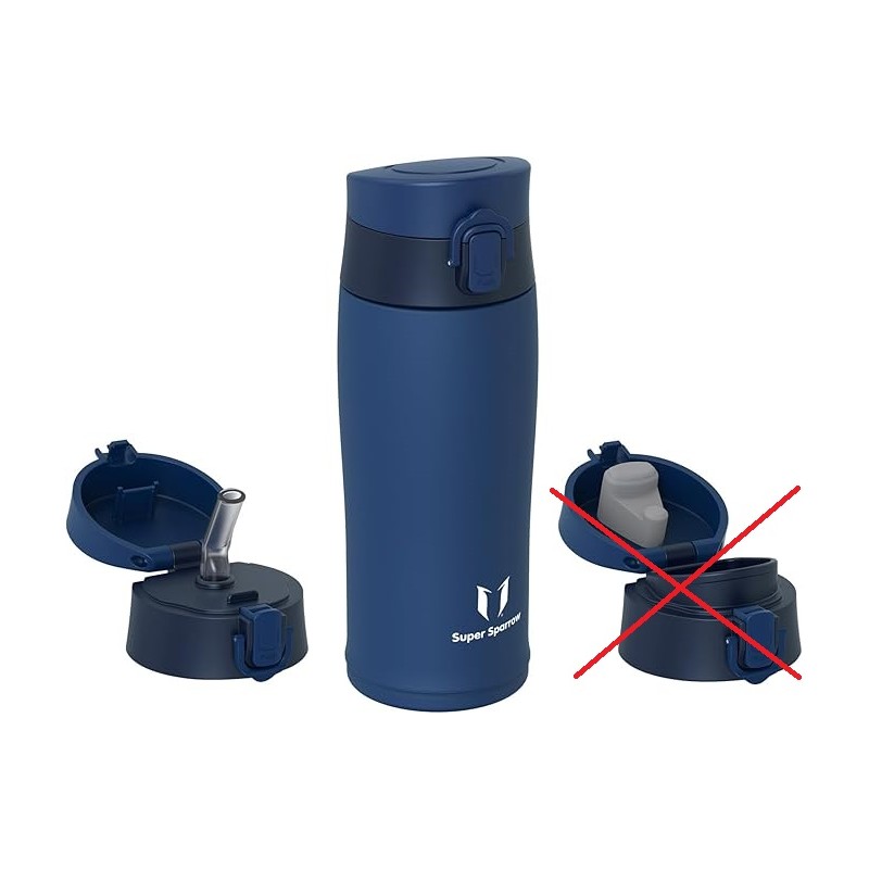 Super Sparrow Butelka do picia ze stali nierdzewnej 350 ml bez BPA OPIS
