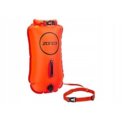 Bojka Asekuracyjna do Pływania z kieszenią Zone3 Swim Dry Bag 72cm x 36cm