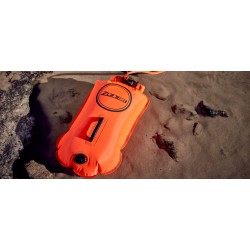 Bojka Asekuracyjna do Pływania z kieszenią Zone3 Swim Dry Bag 72cm x 36cm