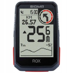 Outlet Nawigacja rowerowa Sigma ROX 4.0 czarna bezprzewodowa 550 mAh 3,7 V