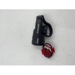 Outlet Oświetlenie rowerowe Sigma Sport Aura 45 NuggetII 45 lm bateria OPIS