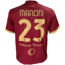 Oficjalna replika koszulki AS Roma na sezon 2024-25 czerwony rozmiar M