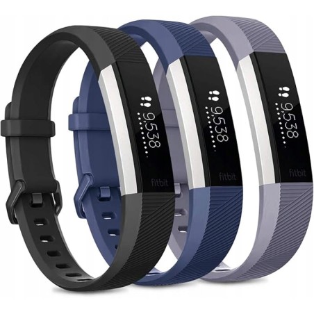 Vancle Zestaw 3 pasków do Fitbit Alta HR i Fitbit Alta regulowane rozmiar L