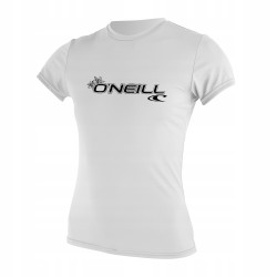 Koszulka do pływania damska O'Neill Basic Skins Sun Shirt white L OPIS