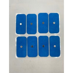 Bluetens Elektroniczny stymulator mięśni 4x2 elektrody rozmiar M niebieskie