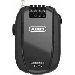 Outlet Zabezpieczenie rowerowe linka Abus Combiflex Trip 125 kompaktowa