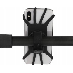 Outlet Uchwyt Rowerowy na Telefon Montowany na Kierownicę SILIKONOWY 360°