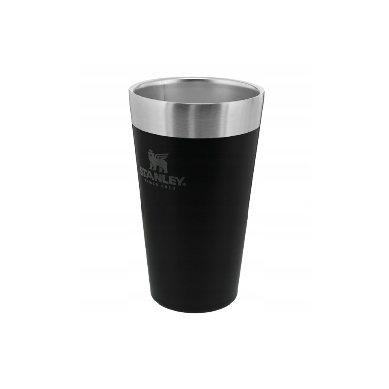 Outlet Kubek termiczny STANLEY Adventure 0.47L - Czarny zimny przez 4h OPIS