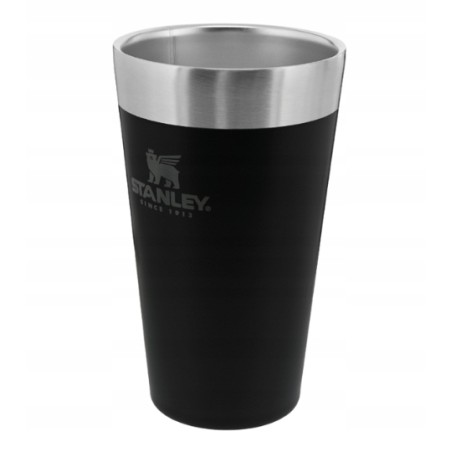 Outlet Kubek termiczny STANLEY Adventure 0.47L - Czarny zimny przez 4h OPIS
