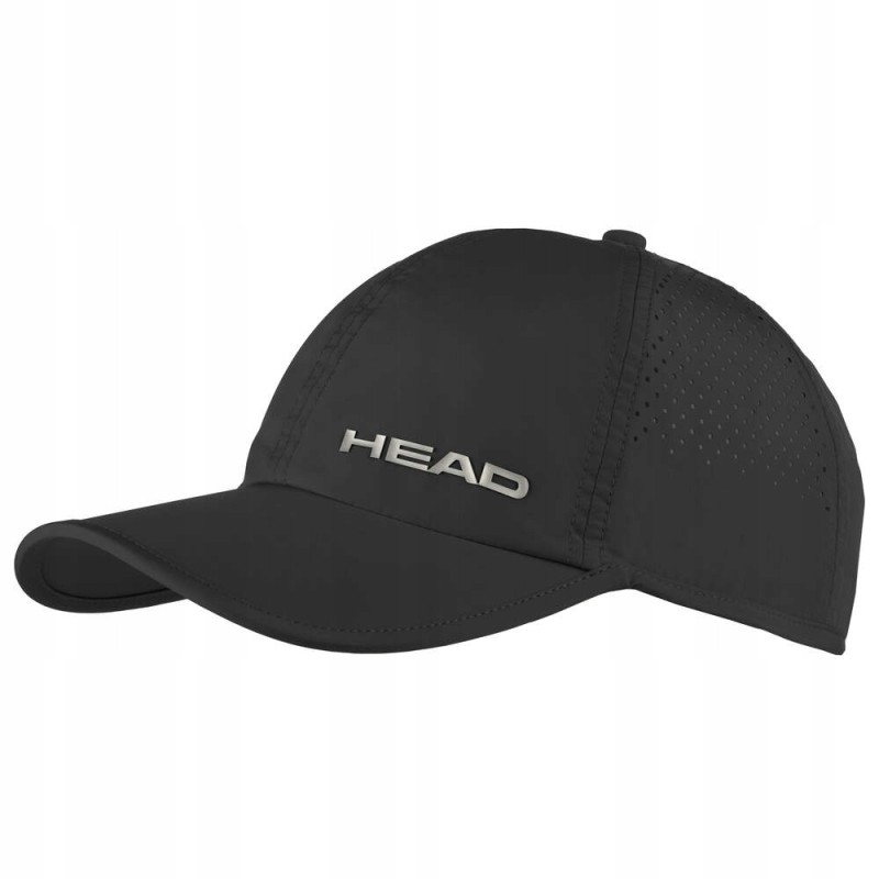 Outlet HEAD Czapka z daszkiem Pro Player Cap lekka konstrukcja czarna OPIS