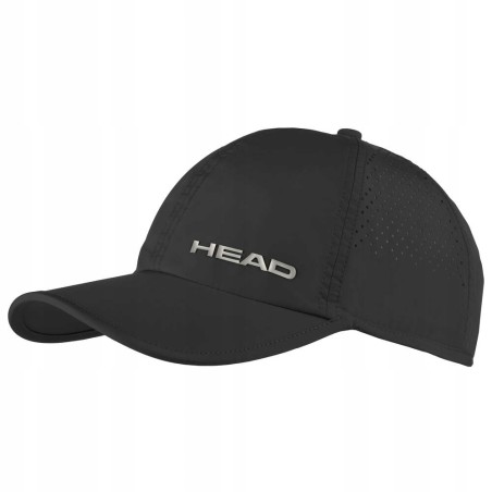 Outlet HEAD Czapka z daszkiem Pro Player Cap lekka konstrukcja czarna OPIS