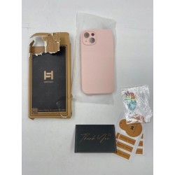 Outlet Etui HATOSHI 3 w 1 do iPhone'a 13 różówy odporny na wstrząsy OPIS