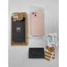 Outlet Etui HATOSHI 3 w 1 do iPhone'a 13 różówy odporny na wstrząsy OPIS