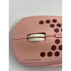 Outlet Myszka do gier różowa dla kobiet RGB wireless MarsGaming MMW3P OPIS
