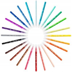 Outlet Zmywalne markery BIC Kids Kid Couleur wielokolorowe 36 sztuk