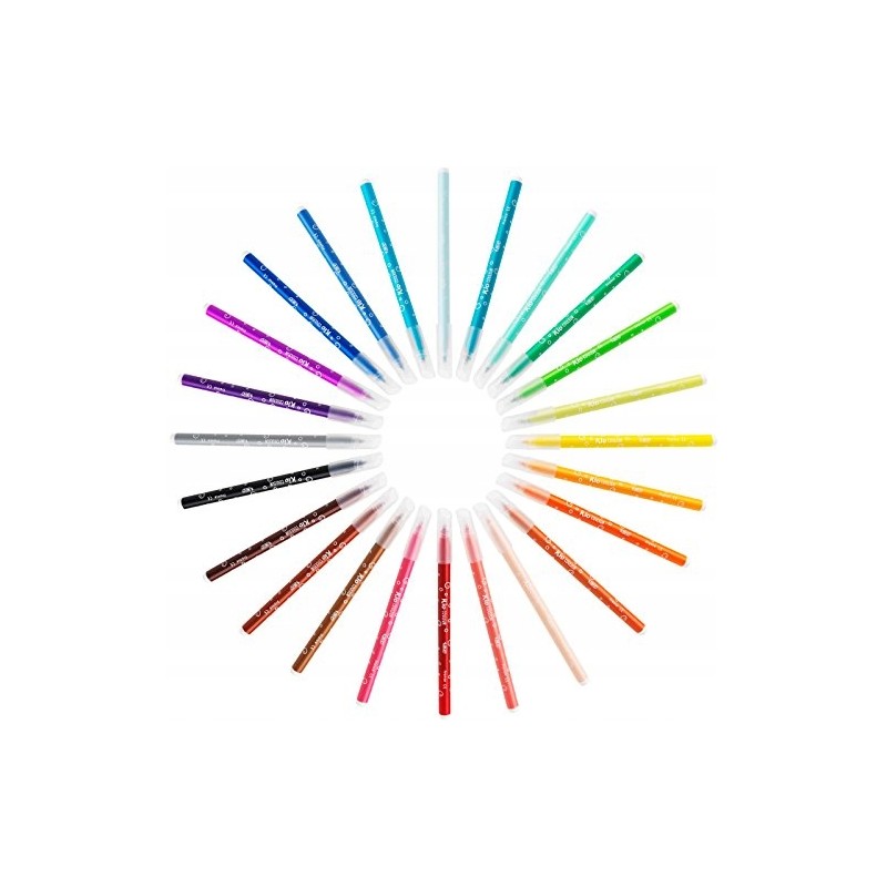 Outlet Zmywalne markery BIC Kids Kid Couleur wielokolorowe 36 sztuk