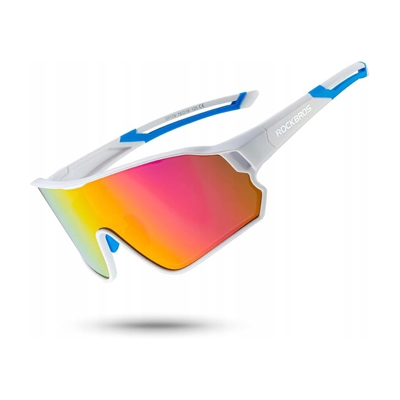 ROCKBROS Okulary Rowerowe Polaryzacyjne UV400 Lekkie Przeciwsłoneczne OPIS