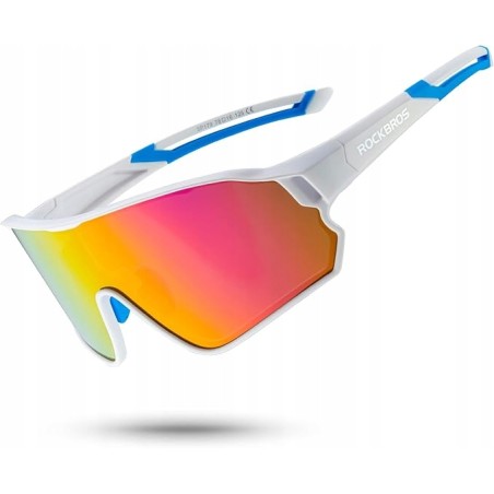 ROCKBROS Okulary Rowerowe Polaryzacyjne UV400 Lekkie Przeciwsłoneczne OPIS