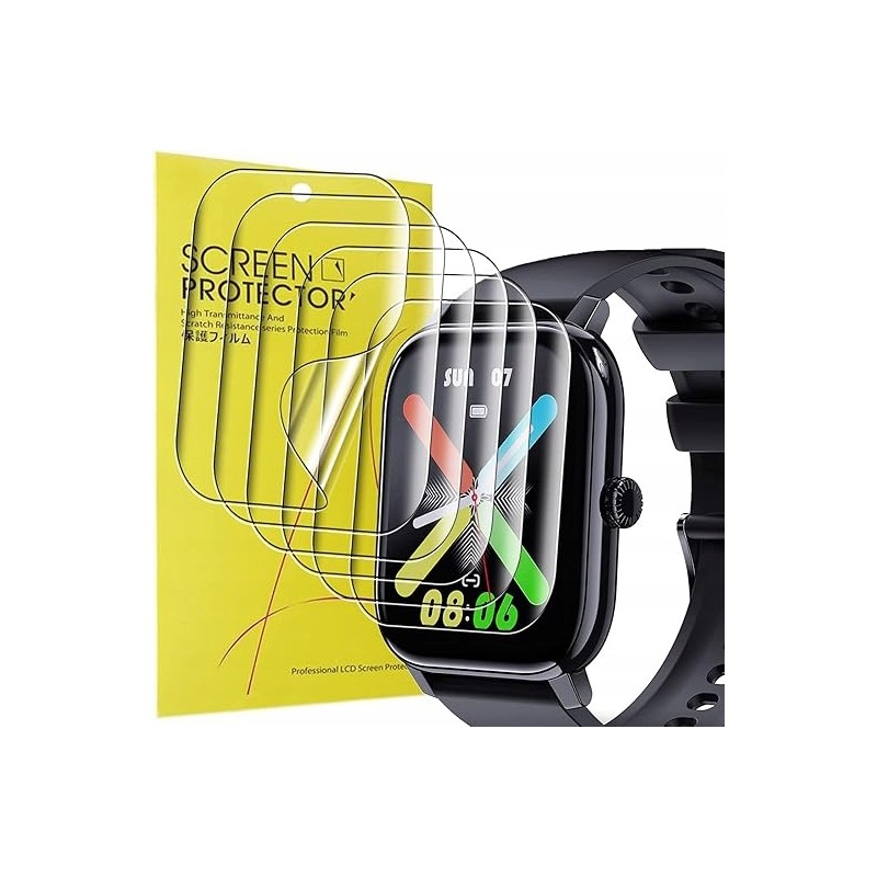 Folia ochronna Blueshaweu do smartwatch LLKBOHA o przekątnea 1,85 cala OPIS