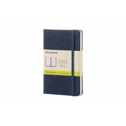 Adresownik A6 Moleskine niebieski twarda okładka elastyczne zamknięcie