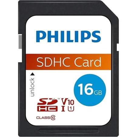 Outlet Karta pamięci Philips SDHC 16 GB klasy 10 OPIS