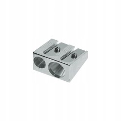 Outlet Temperówka manualna podwójna metalowa Faber-Castell 183400 szary