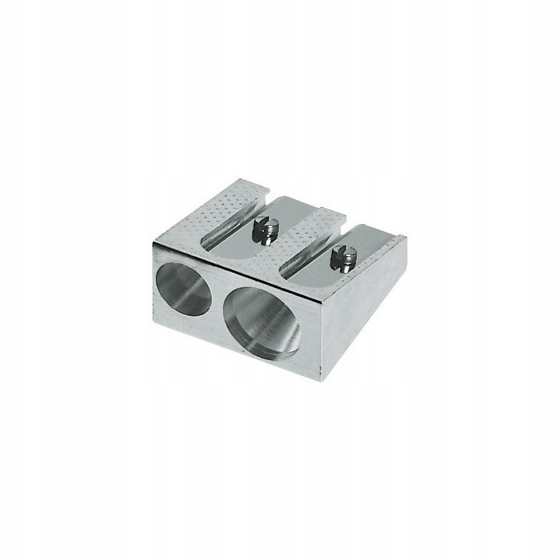 Outlet Temperówka manualna podwójna metalowa Faber-Castell 183400 szary