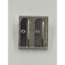 Outlet Temperówka manualna podwójna metalowa Faber-Castell 183400 szary
