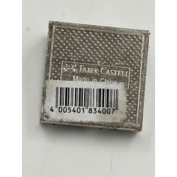 Outlet Temperówka manualna podwójna metalowa Faber-Castell 183400 szary