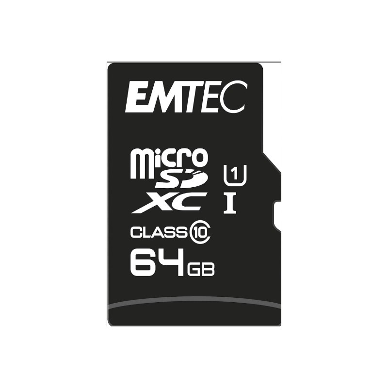 Outlet Karta microSD Emtec microSD Class10 U1 64GB Adapter SD odczyt 85MB/s