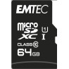 Outlet Karta microSD Emtec microSD Class10 U1 64GB Adapter SD odczyt 85MB/s