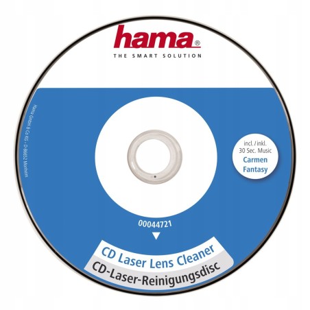 Outlet Hama Płyta do Czyszczenia Płyt CD i DVD lub Napędów CD-ROM OPIS