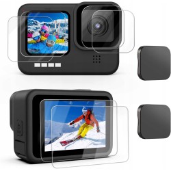 6x SZKŁO OHRONNE KAMERA GOPRO HERO WYSOKA OCHRONA WYTRZYMAŁE ZESTAW