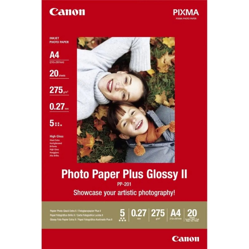 Outlet Papier fotograficzny Canon PP-201 20 szt. 265 g/m² błyszczący
