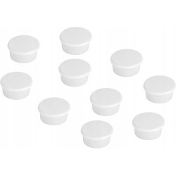 Outlet Magnesy montażowe 13 mm siła przyczepności 100 g zestaw 10 sztuk