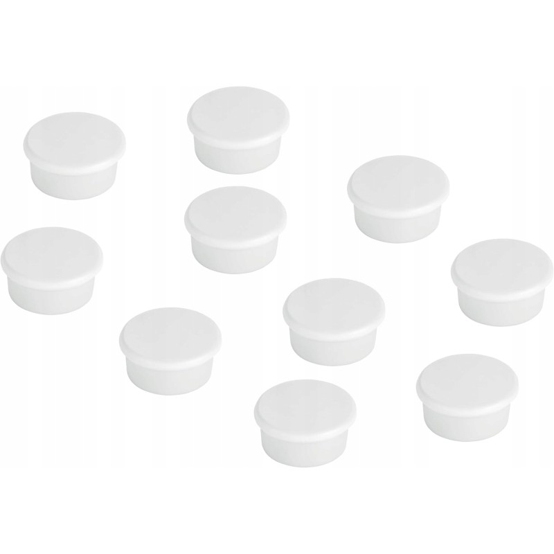 Outlet Magnesy montażowe 13 mm siła przyczepności 100 g zestaw 10 sztuk